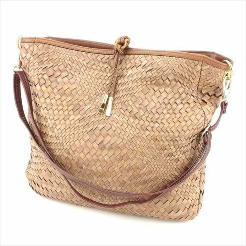 Authentic Salvatore Ferragamo Shoulder bag Ganchini Brown For Woman